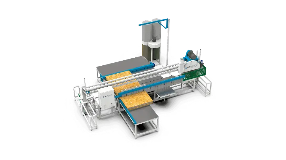 Équipement Gluestream. Scie pour panneaux SIP FPS-900ST