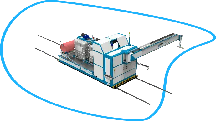 Equipo Gluestream. Aplicador PU 2-C PUR