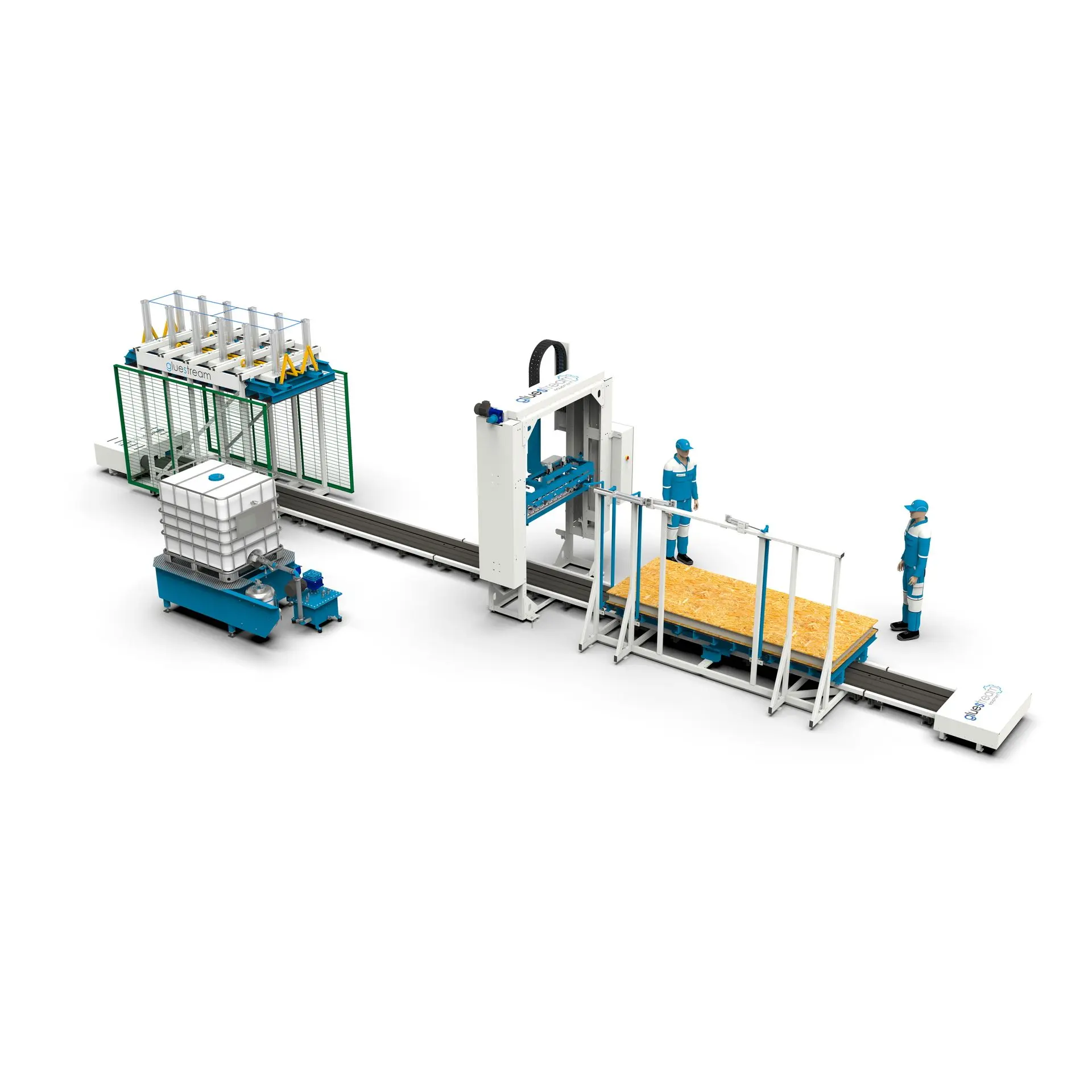 Gluestream-Ausrüstung. SIP-Plattenlinie SPL-1.1C