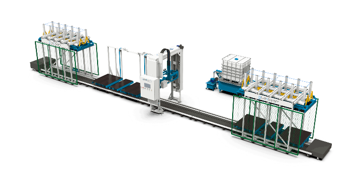 Gluestream Ausrüstung. SIP-Paneele Produktionslinie SPL-2