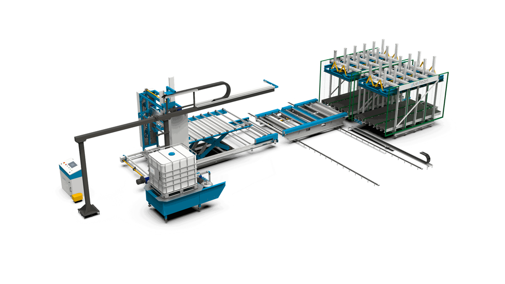 automatic panel production line ASPL-10M FH. with scissors lift.webp