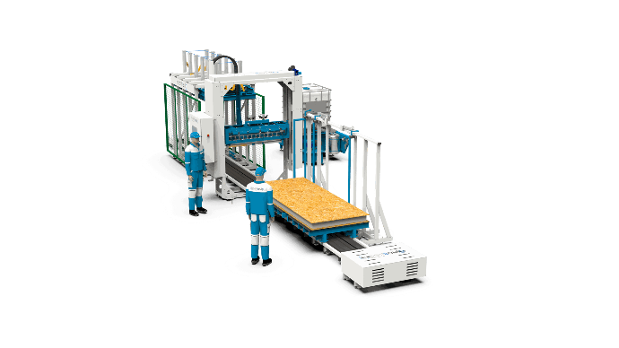 Línea de producción de panel sándwich SPL-1.1C.PUR