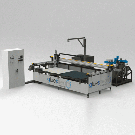 FIPG 2.1 FOAM CNC machine for applying sealants