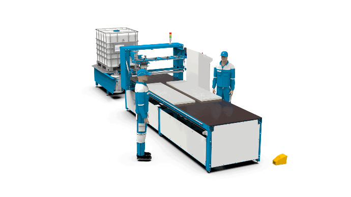 SPL-9.FH.1-C PUR Klebstoffauftragmaschine