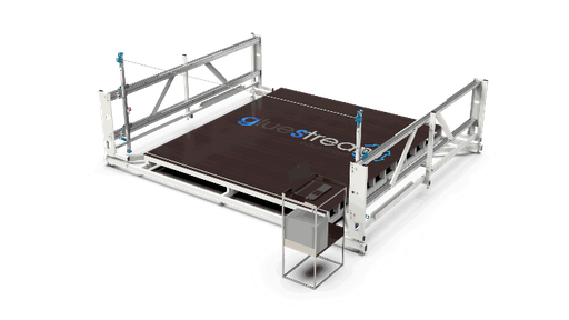 CNC hot wire EPS foam cutting machine HWC-3000. Polystyrene block cutting machine.