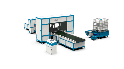 FLM-1100.1-C PUR. Kitchen sponges production line