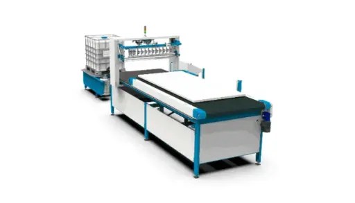 SPL-9.BC.1-C PUR adhesive-applying machine